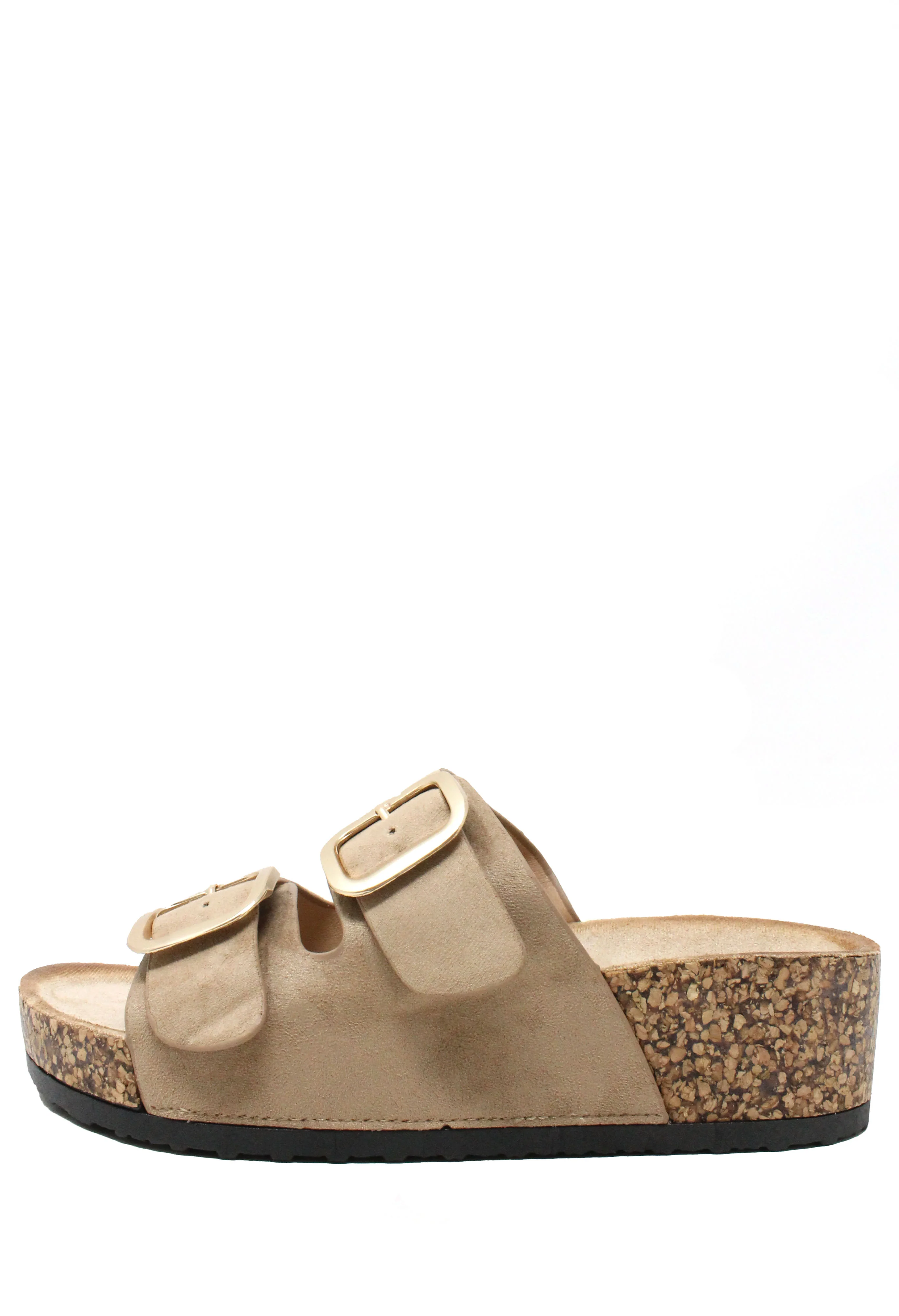 Soft Gold Buckle Sandal - Image 12