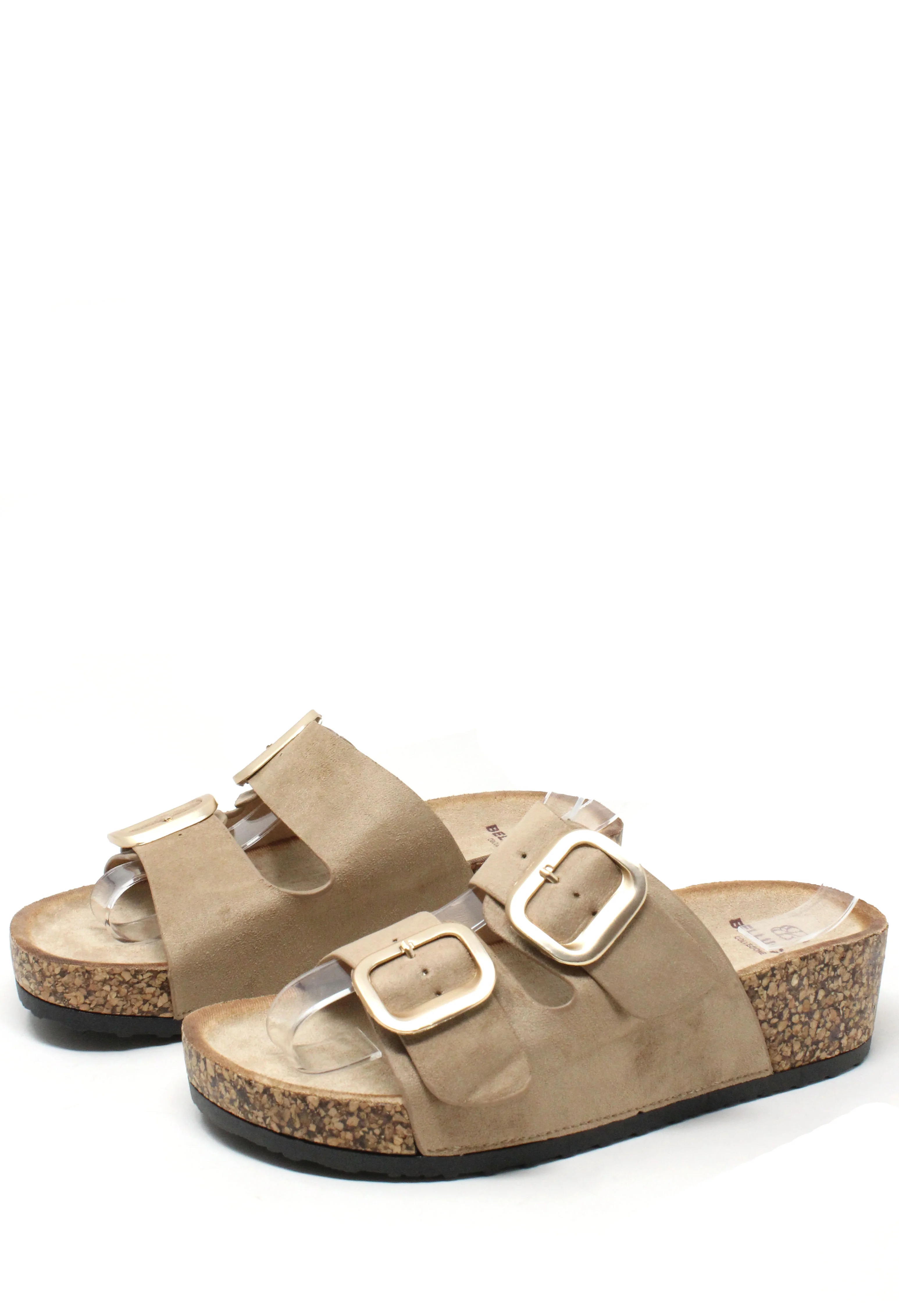 Soft Gold Buckle Sandal - Image 14
