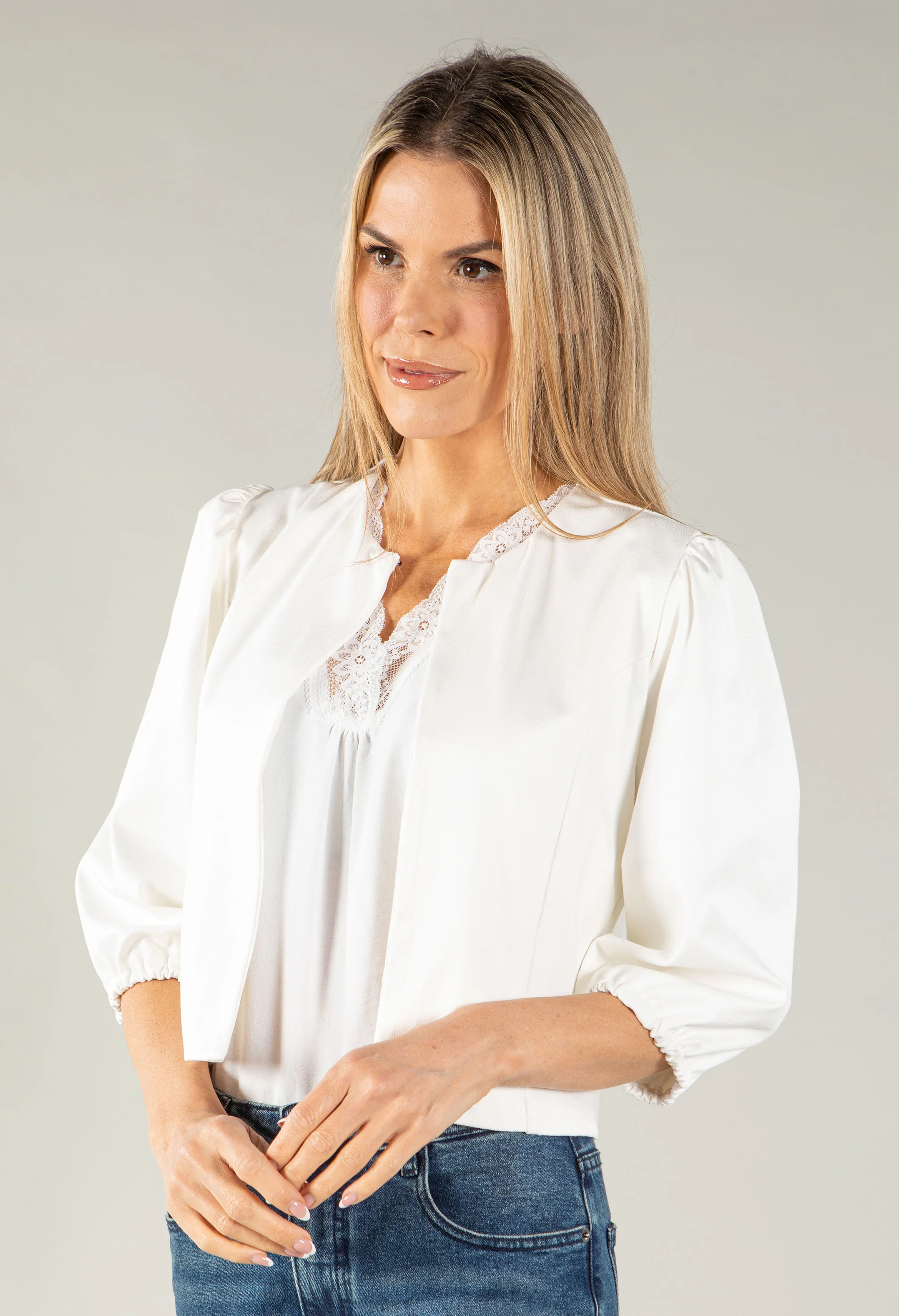 Soft Leather Feel Jacket - Image 3