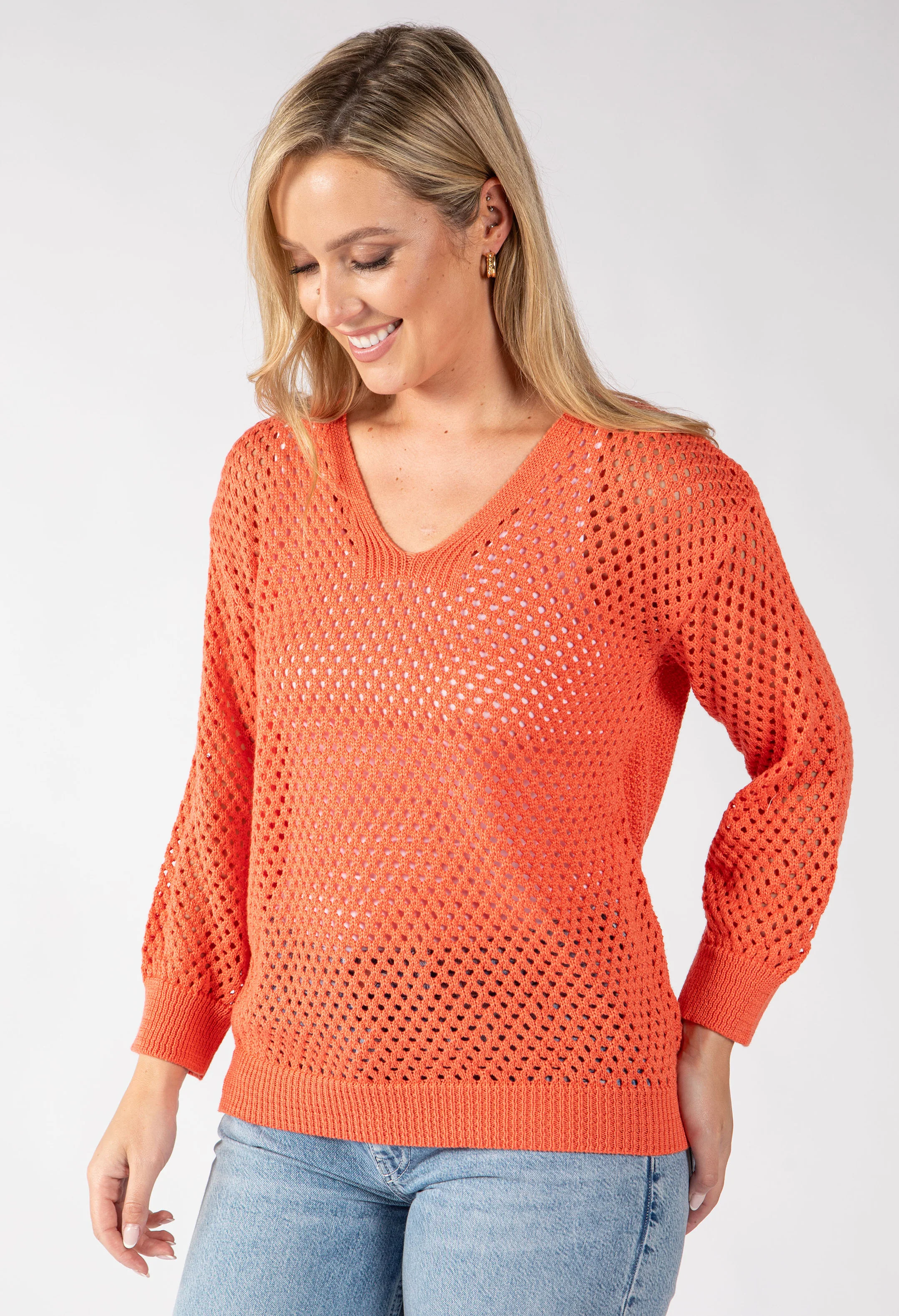 Solene Crochet Knit Jumper - Image 6