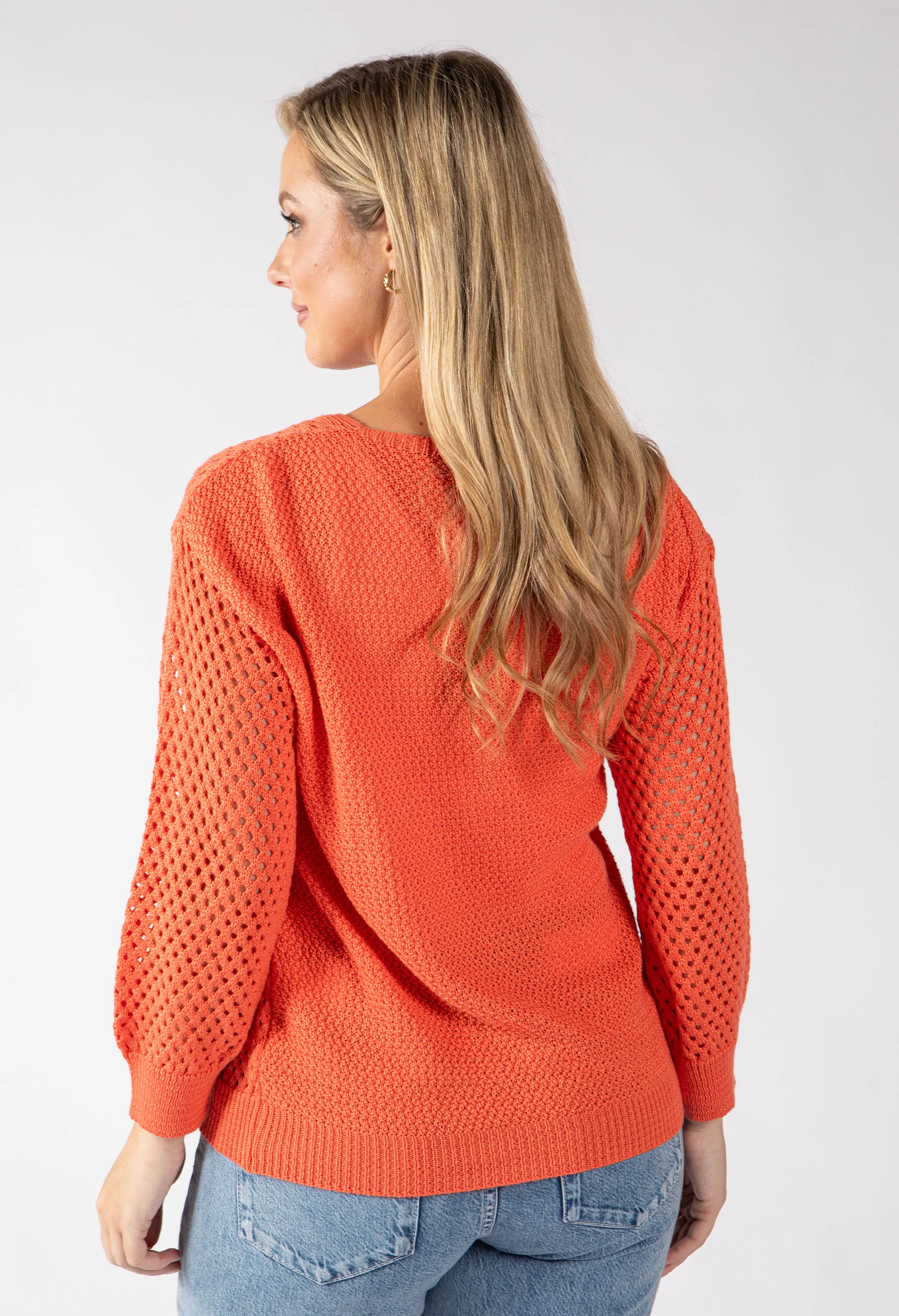 Solene Crochet Knit Jumper - Image 9
