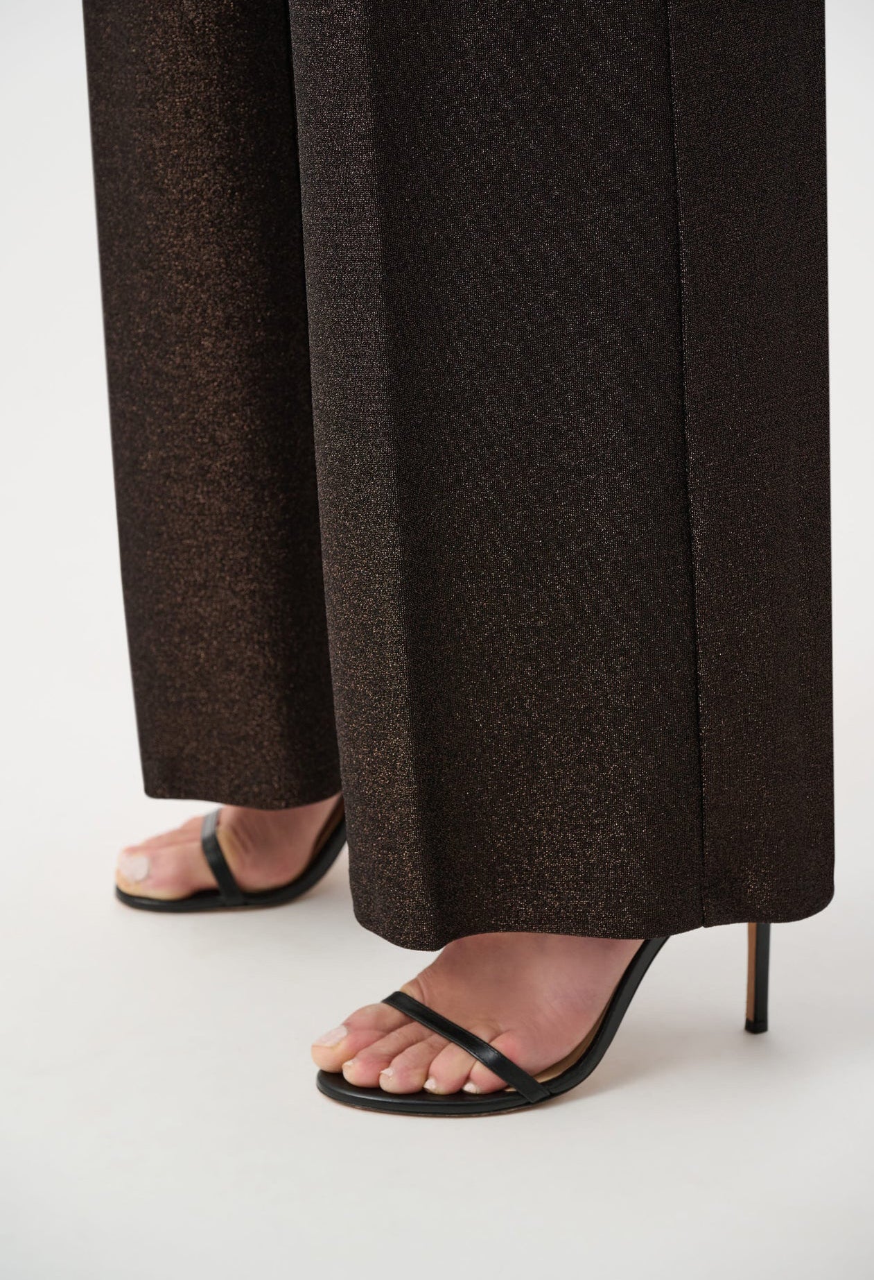 Sparkle Knit Wide Leg Trousers - Image 4