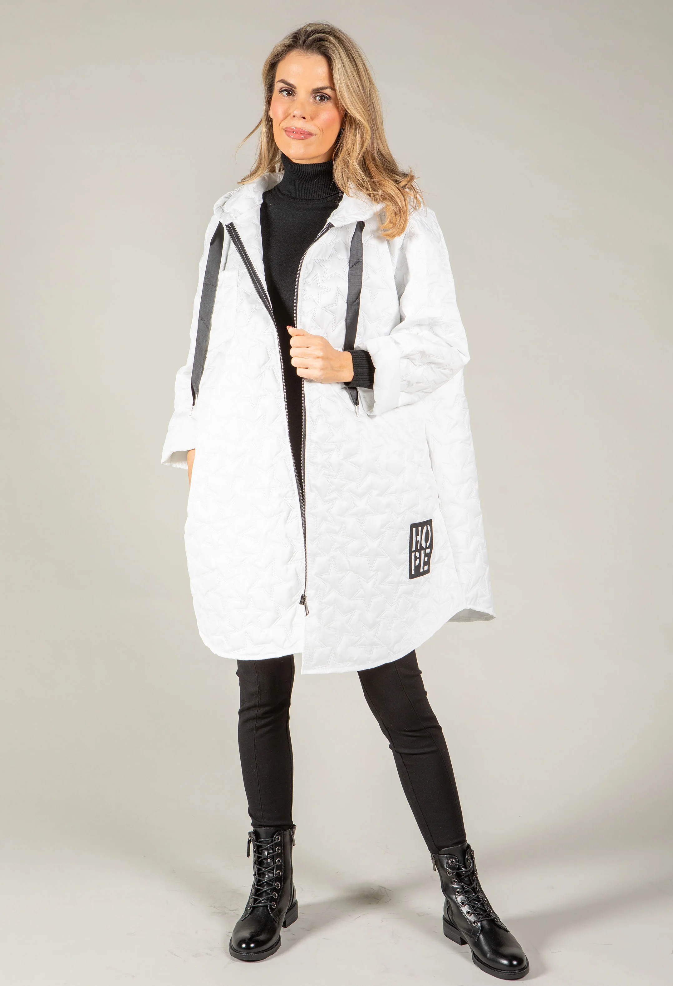 Star Quilted Coat - Image 6