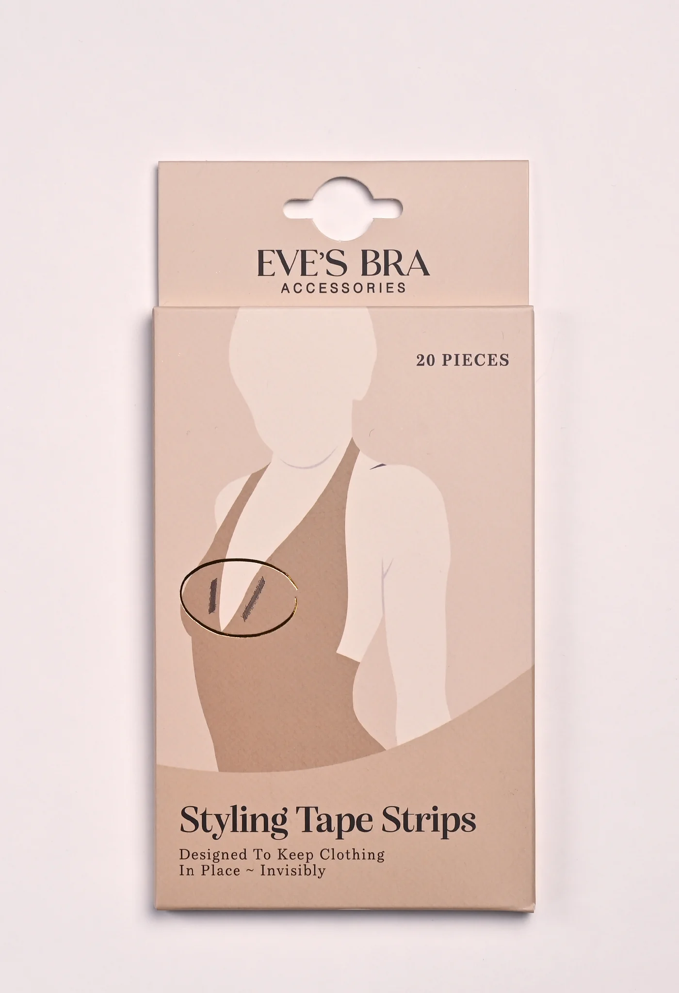 Styling tape strips