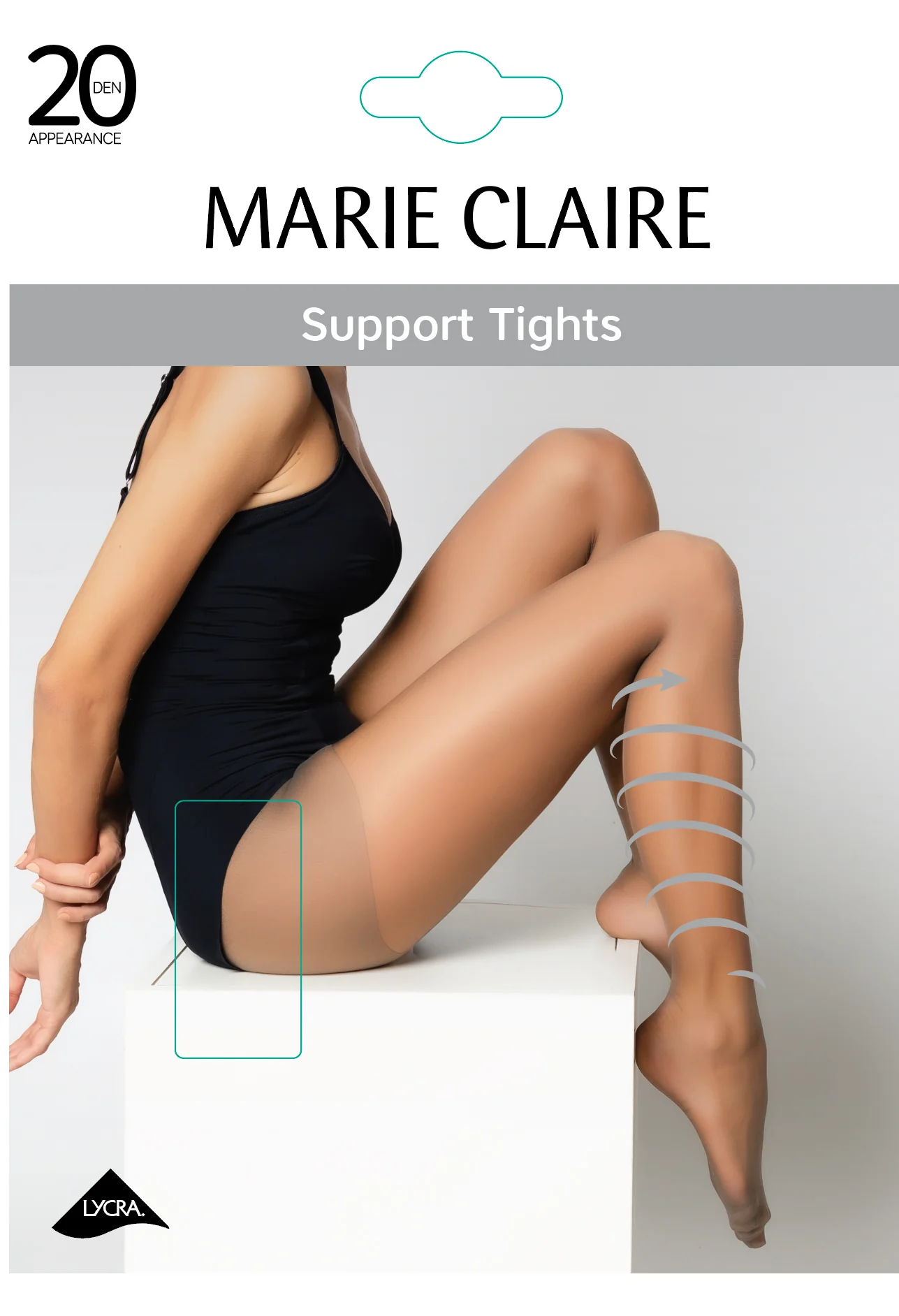 Support Tights In 20 Denier - Image 4