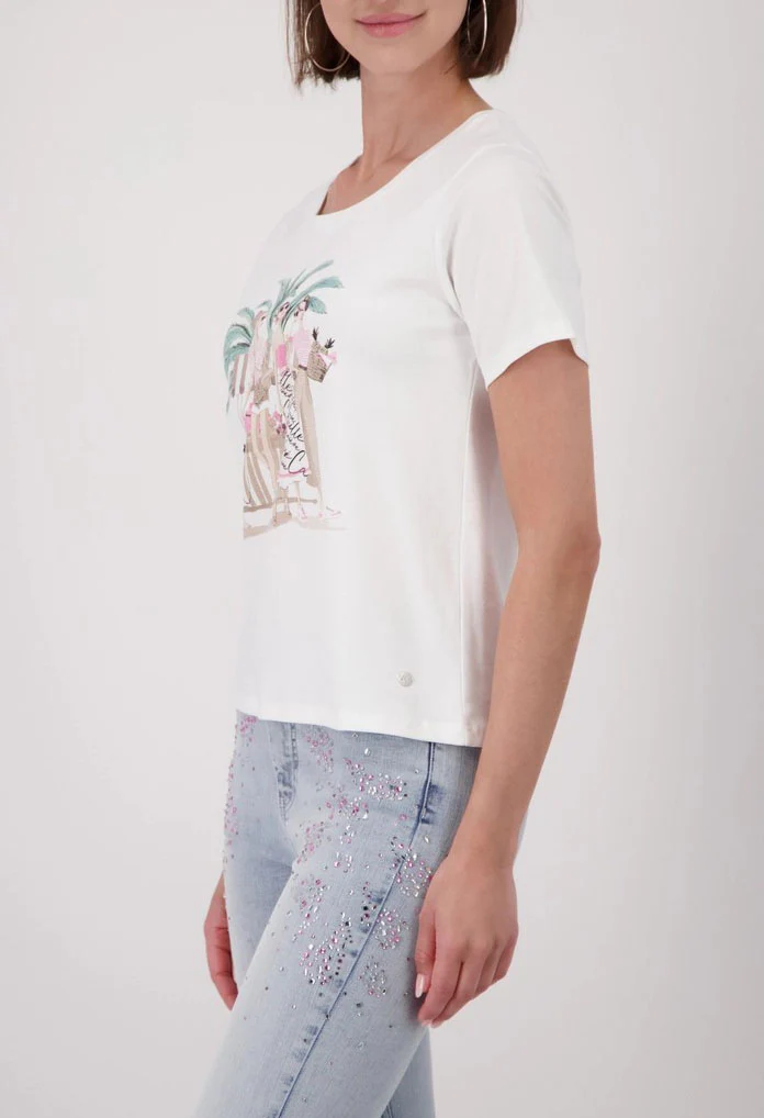 Tropical Graphic T-Shirt - Image 4