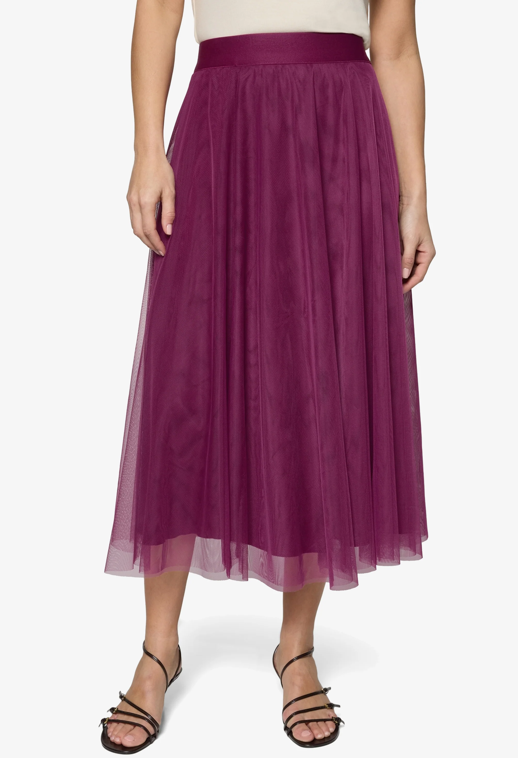 Tulle Midi Skirt - Image 2