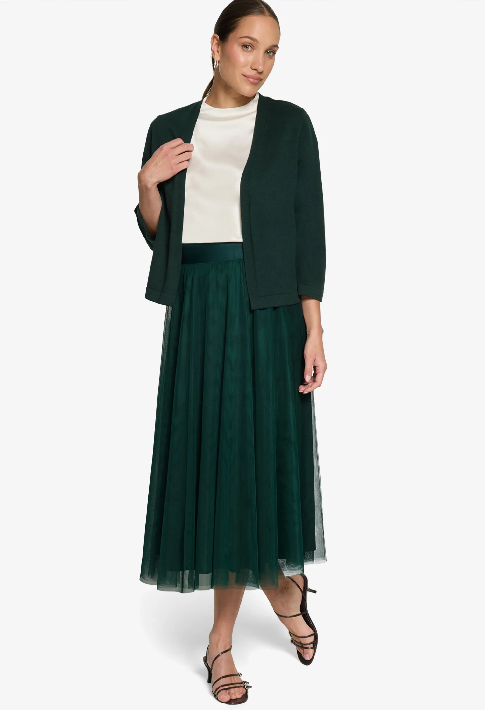 Tulle Midi Skirt - Image 6