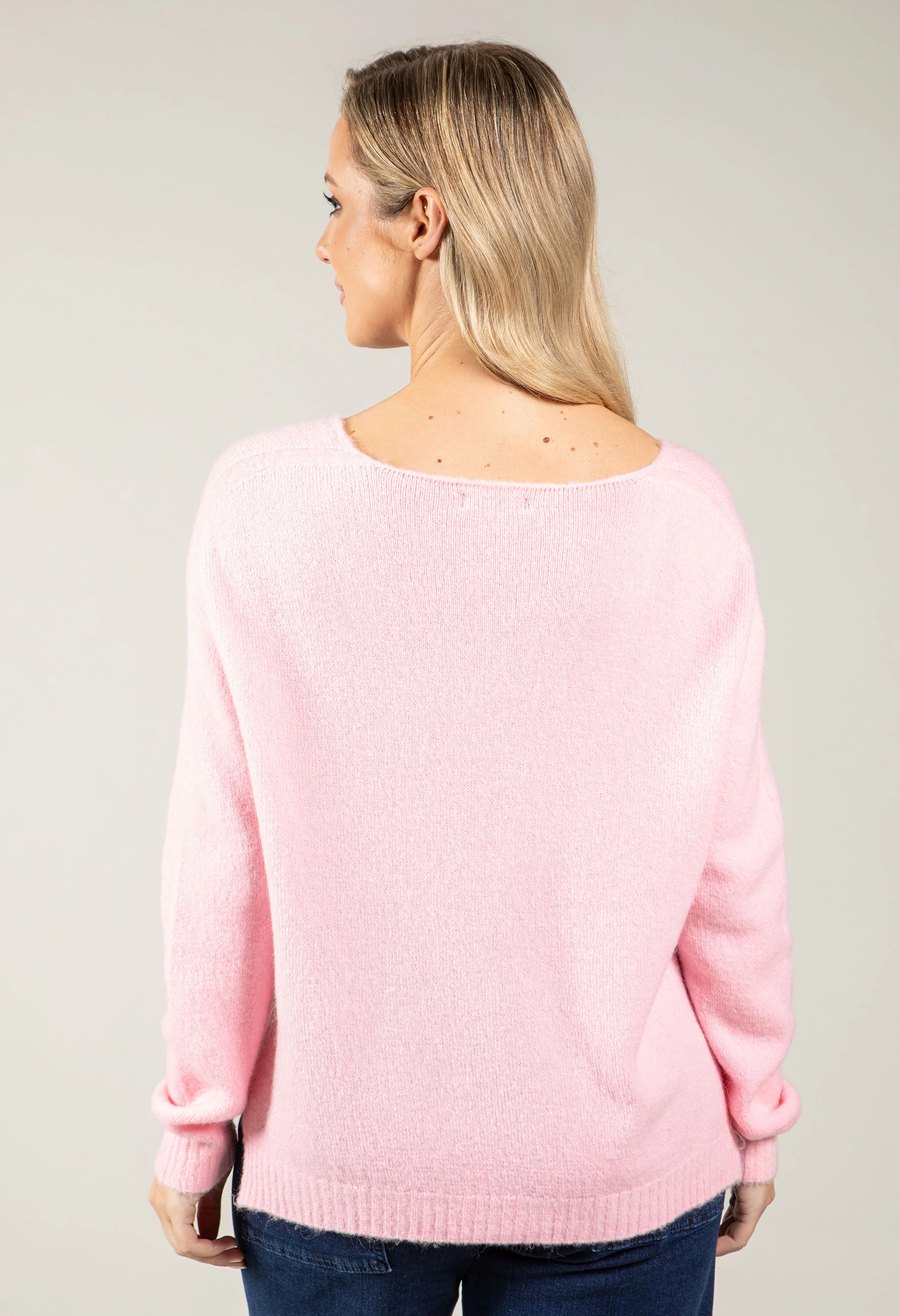 V-Neck Soft Touch Jumper - Image 4