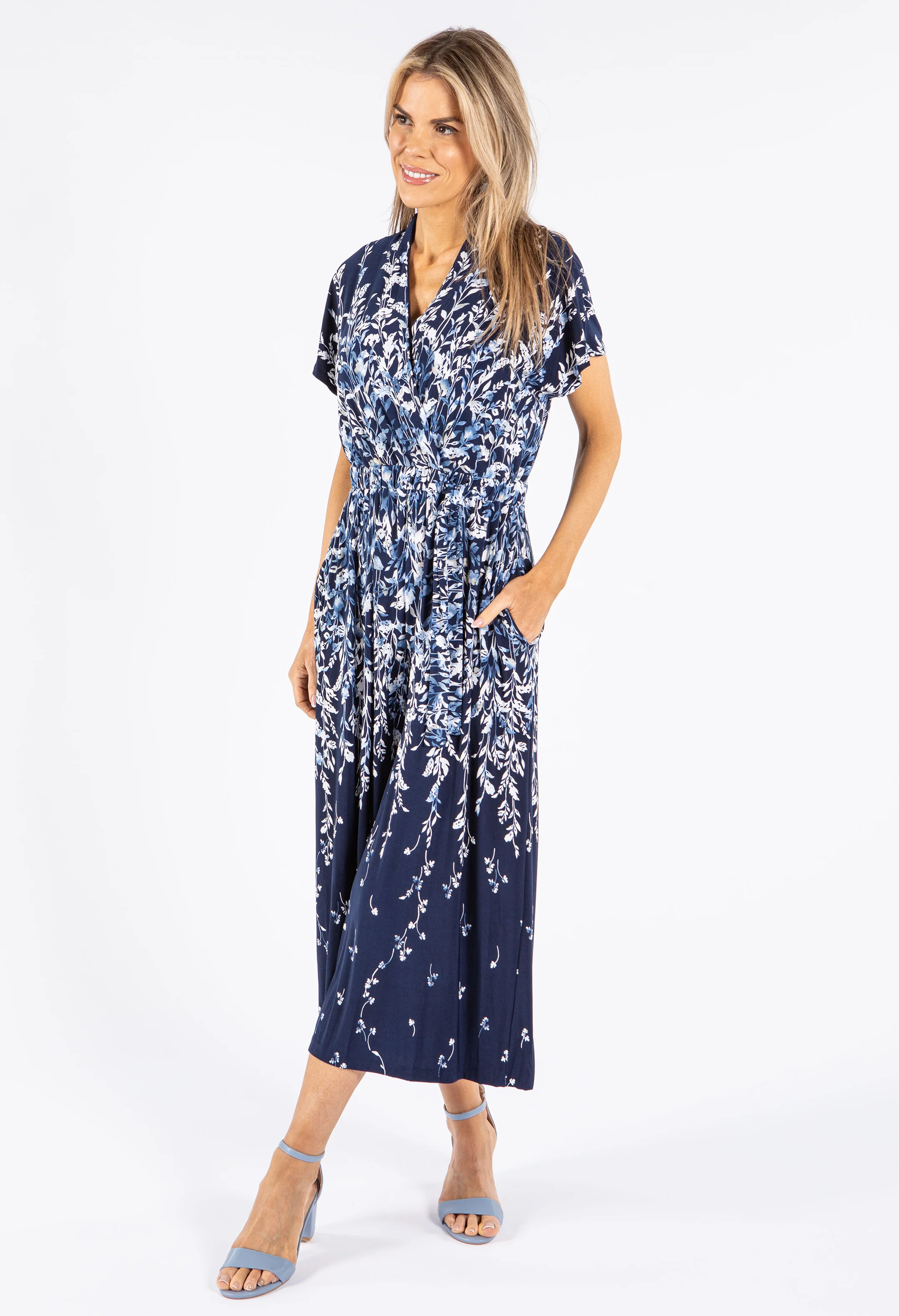 Vine Print Jumpsuit - Image 7