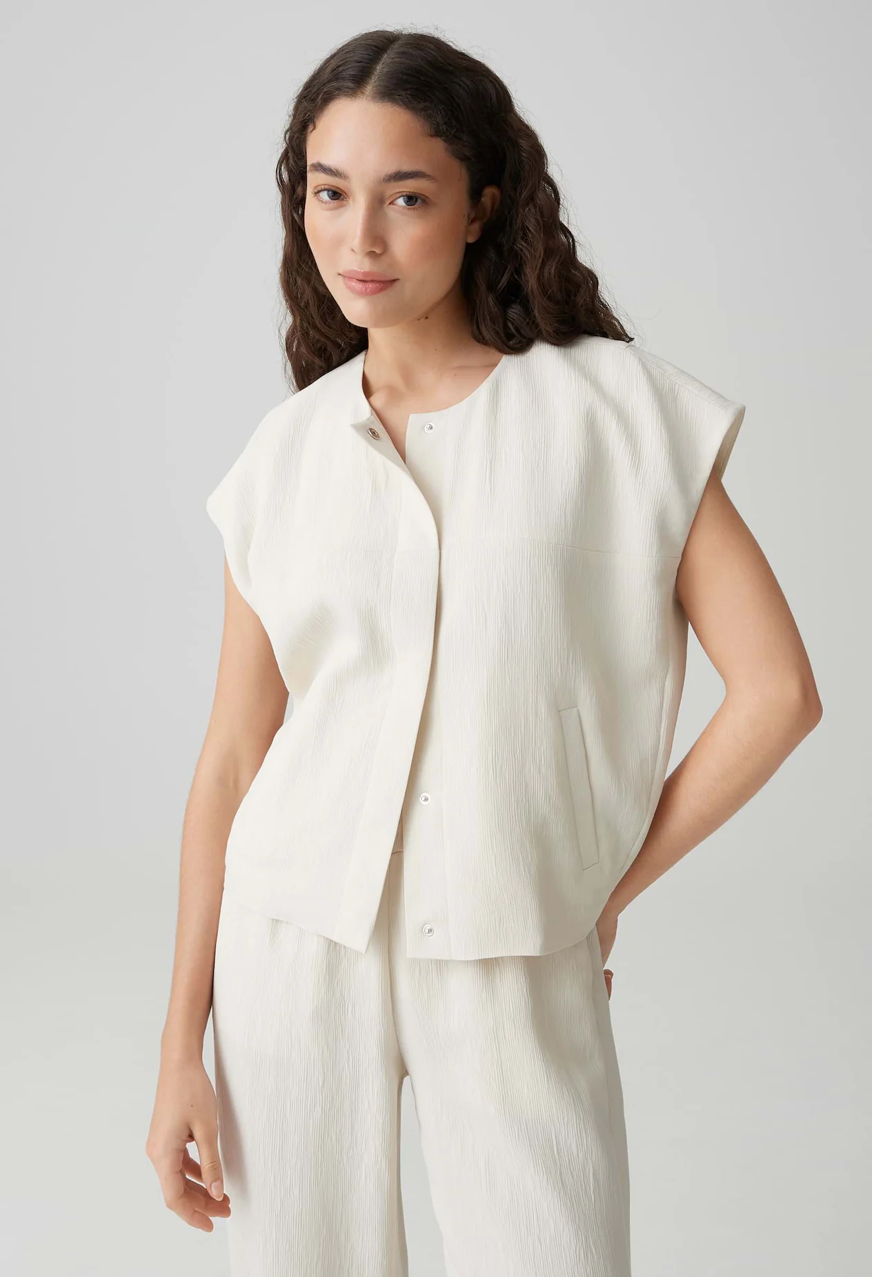 Wenali Finely structured waistcoat