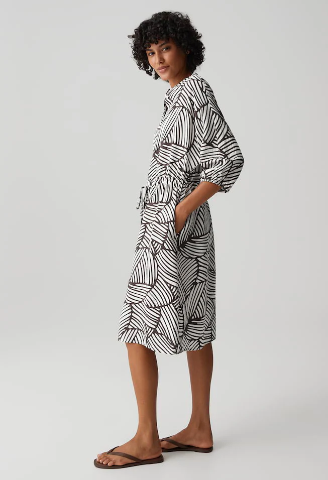 Wenria Botanical Flowing Dress - Image 3