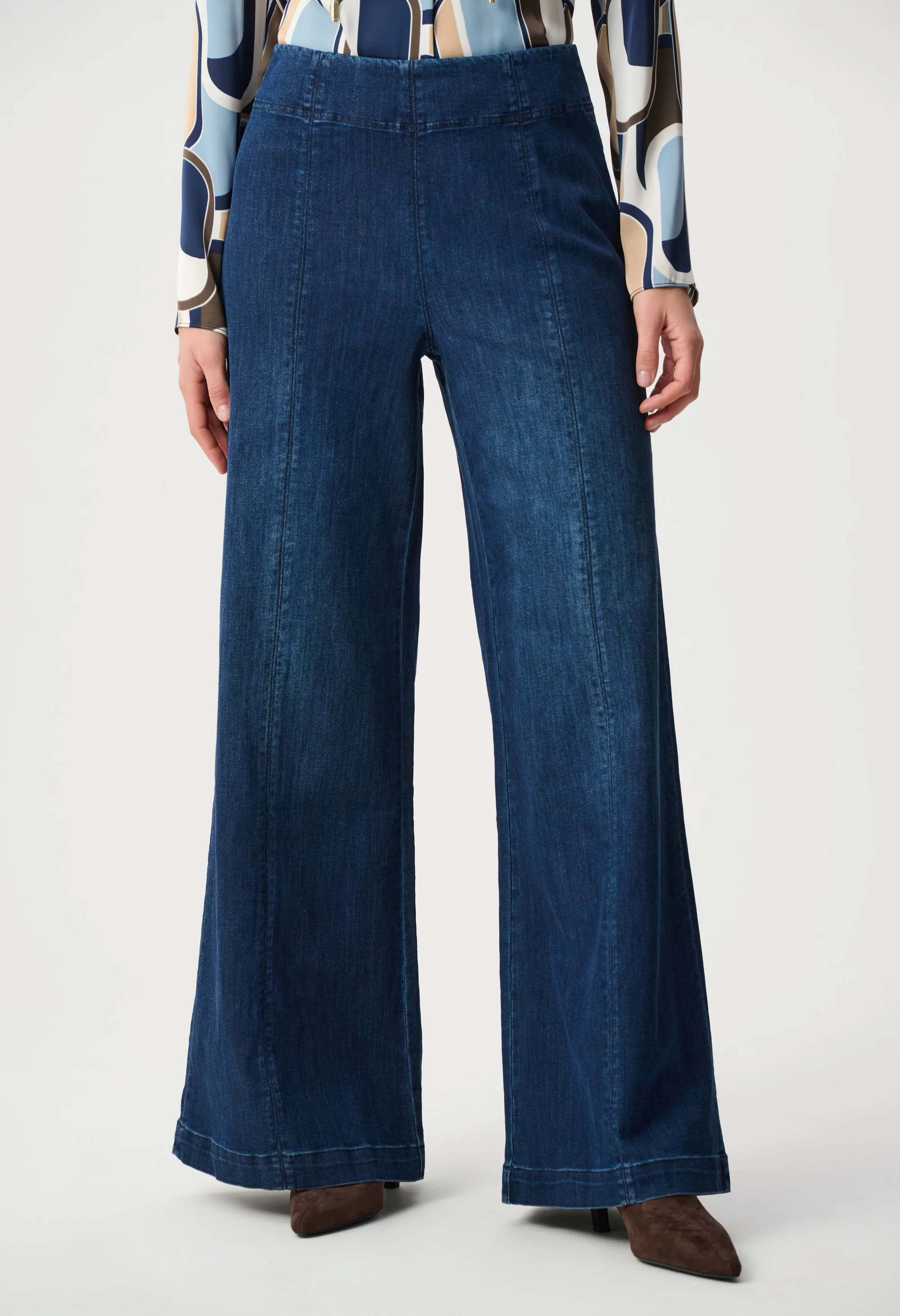 Wide-leg Denim Trousers - Image 2