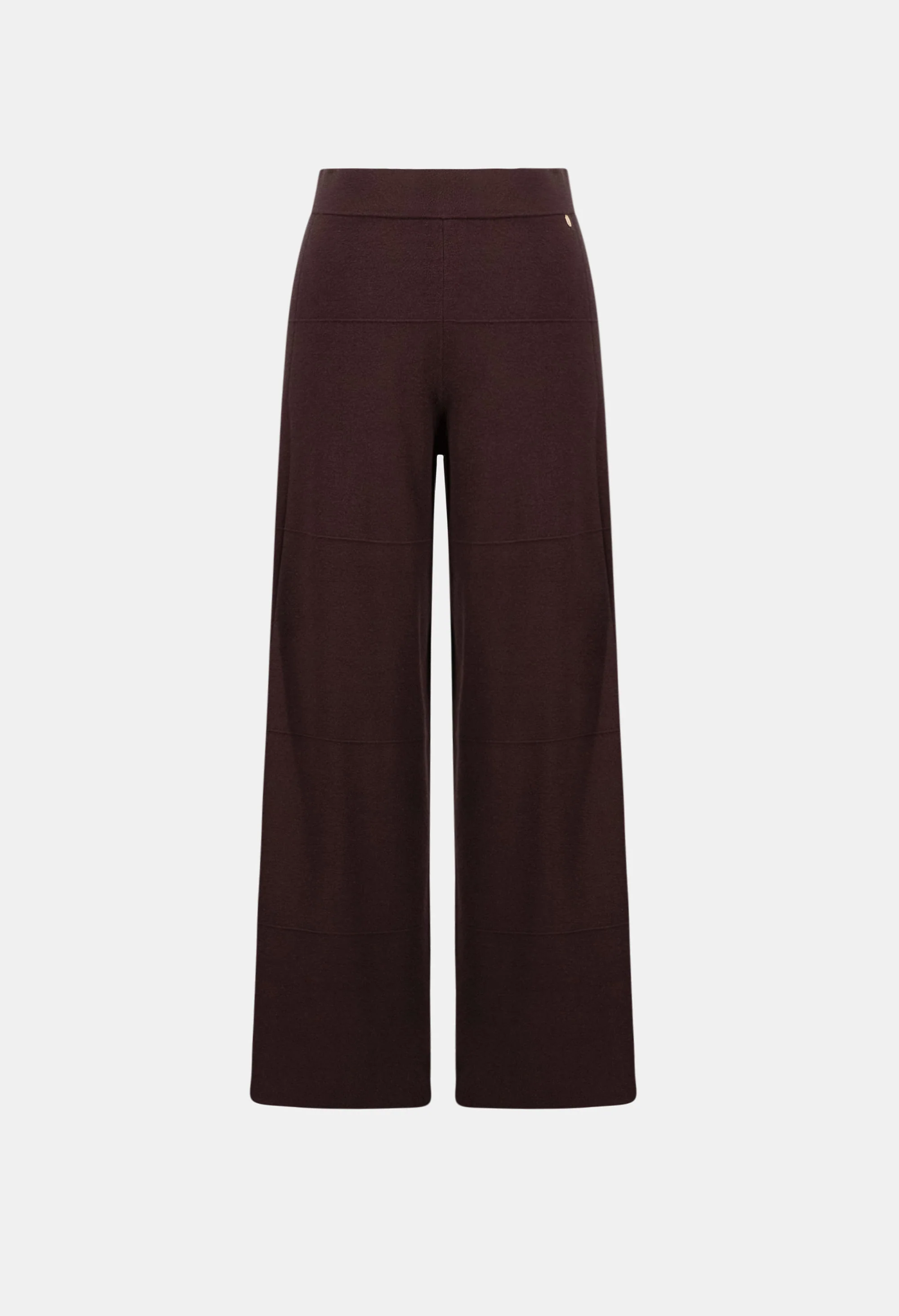 Wide Leg Knit Trousers - Image 5