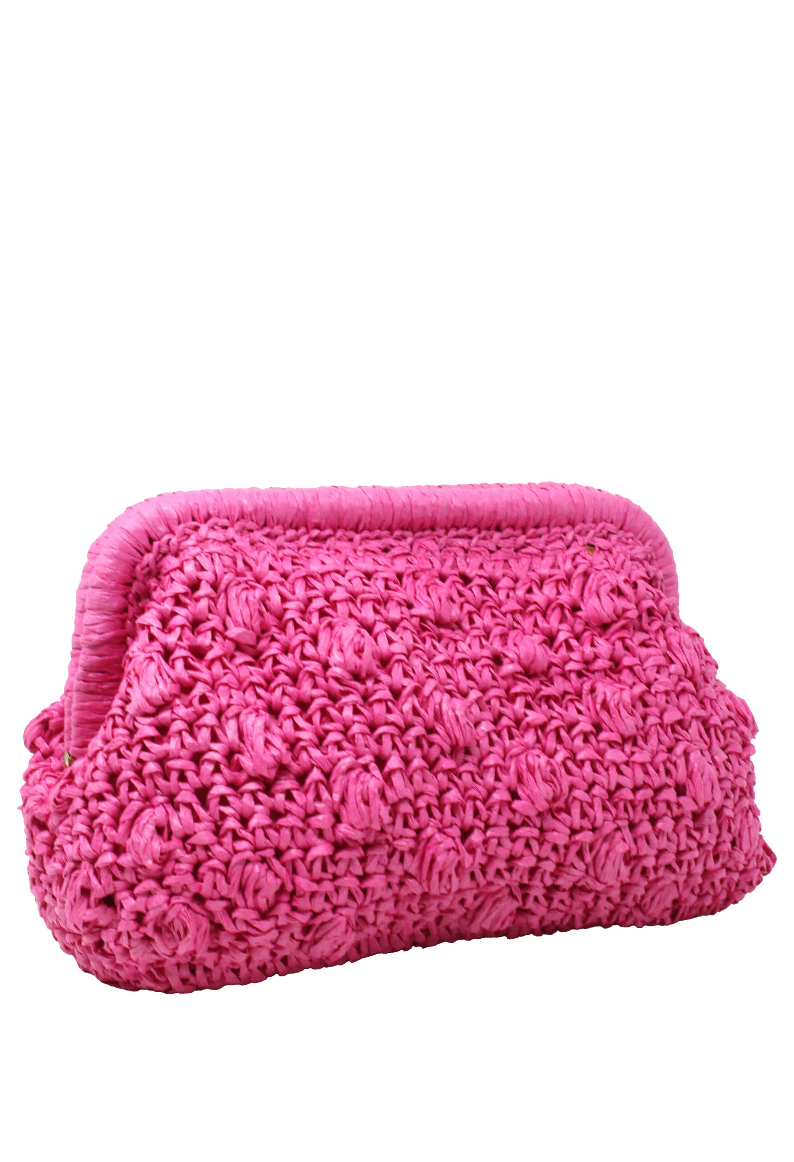 Woven Straw Clutch Bag - Image 8