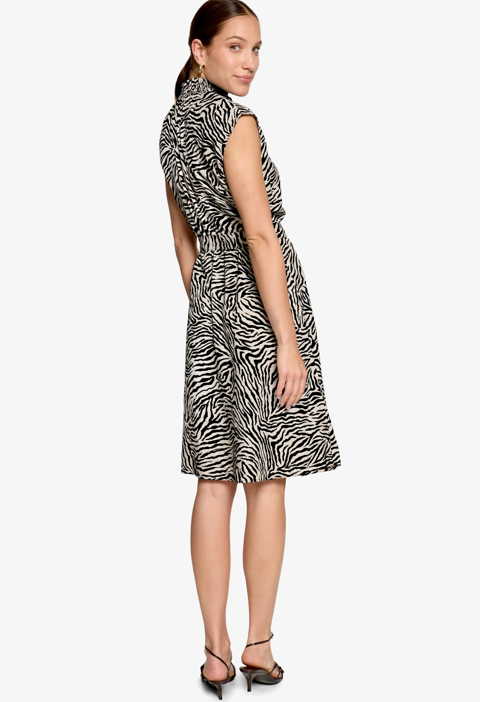 Zebra Print Short Dress - Image 2